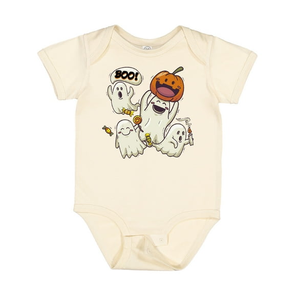Inktastic Halloween Ghosts Boys or Girls Baby Bodysuit