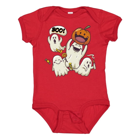 Inktastic Halloween Ghosts Boys or Girls Baby Bodysuit
