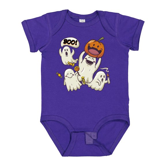 Inktastic Halloween Ghosts Boys or Girls Baby Bodysuit