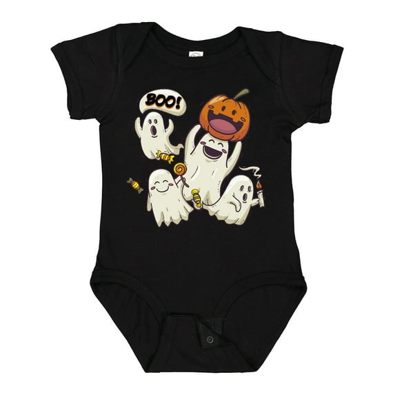 Inktastic Halloween Ghosts Boys or Girls Baby Bodysuit