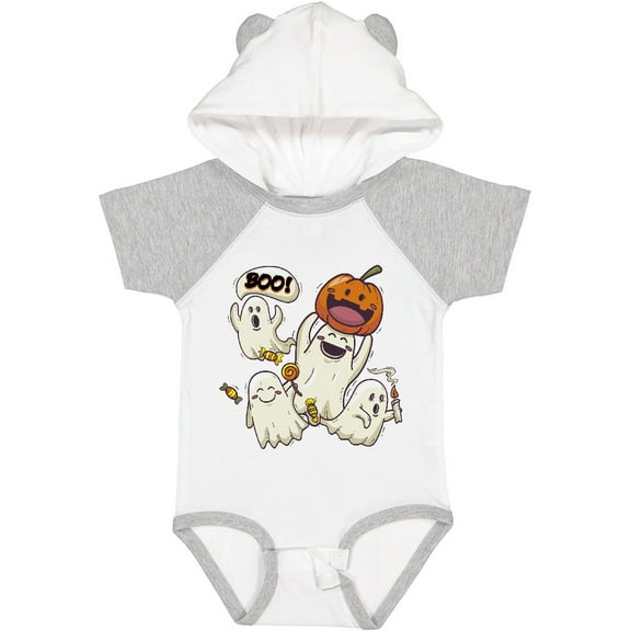 Inktastic Halloween Ghosts Boys or Girls Baby Bodysuit