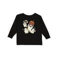 thumbnail image 1 of Inktastic Halloween Ghosts Boys or Girls Long Sleeve Toddler T-Shirt, 1 of 5