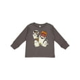 thumbnail image 1 of Inktastic Halloween Ghosts Boys or Girls Long Sleeve Toddler T-Shirt, 1 of 5