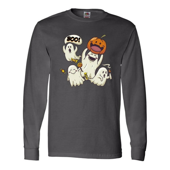 Inktastic Halloween Ghosts Long Sleeve T-Shirt