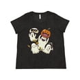 thumbnail image 1 of Inktastic Halloween Ghosts Women's Plus Size T-Shirt, 1 of 5