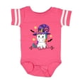 thumbnail image 1 of Inktastic Halloween Girls Unicorn Witch Girls Baby Bodysuit, 1 of 5