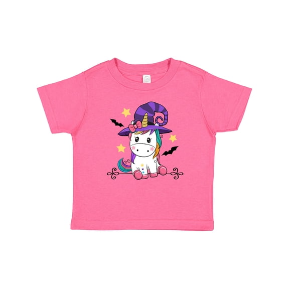 Inktastic Halloween Girls Unicorn Witch Girls Baby T-Shirt