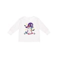 thumbnail image 1 of Inktastic Halloween Girls Unicorn Witch Girls Long Sleeve Toddler T-Shirt, 1 of 5