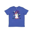 thumbnail image 1 of Inktastic Halloween Girls Unicorn Witch Youth T-Shirt, 1 of 5