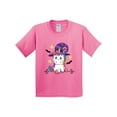 thumbnail image 1 of Inktastic Halloween Girls Unicorn Witch Youth T-Shirt, 1 of 5
