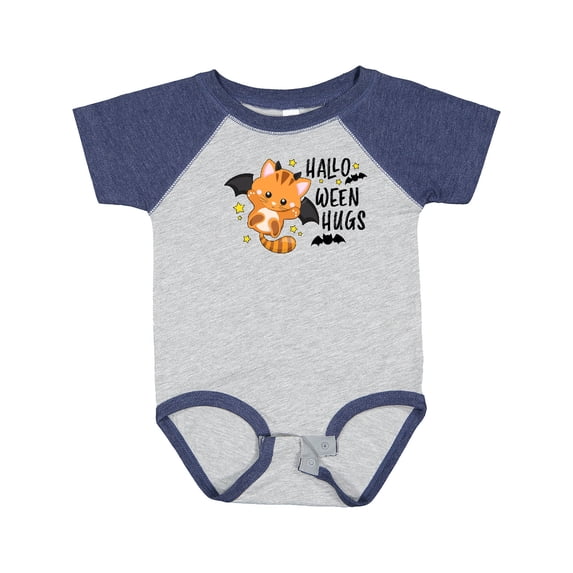 Inktastic Halloween Hugs with Cute Vampire Cat Bat Boys or Girls Baby Bodysuit