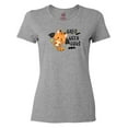 thumbnail image 1 of Inktastic Halloween Hugs with Cute Vampire Cat Bat Women's T-Shirt, 1 of 5