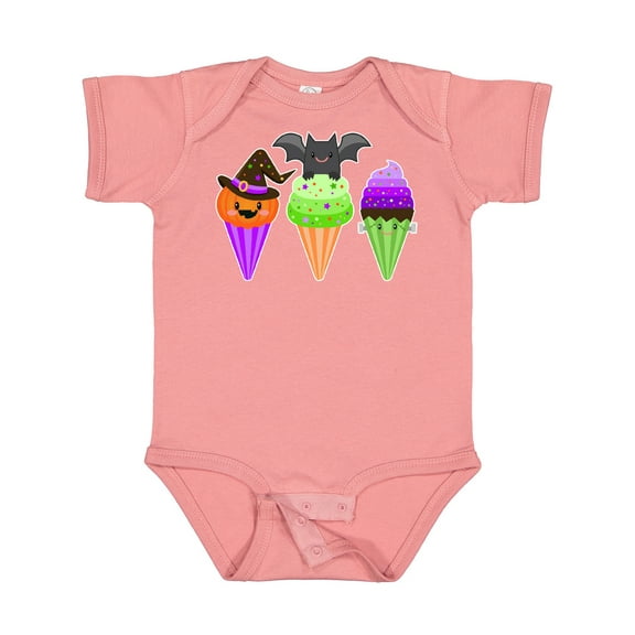 Inktastic Halloween Ice Cream Cones Boys or Girls Baby Bodysuit