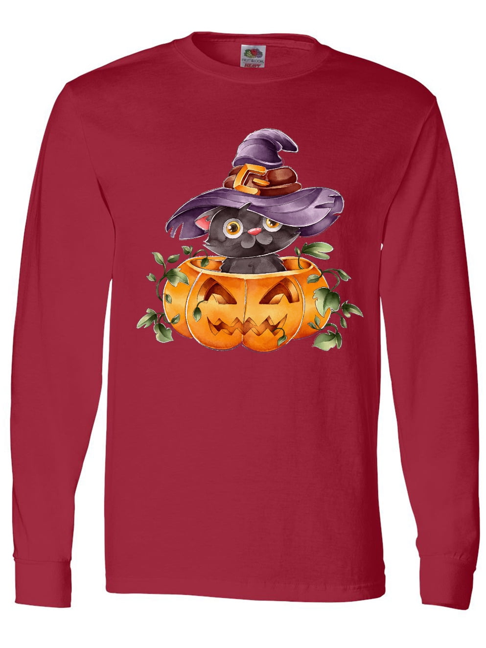 Inktastic Halloween Kitty Long Sleeve TShirt