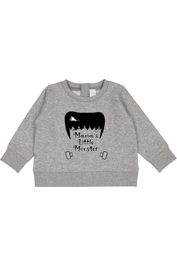 Halloween Mama's Little Monster Frankenstein Baby Sweatshirt