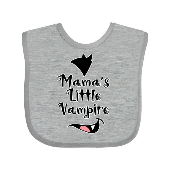 Inktastic Halloween Mama's Little Vampire Boys or Girls Baby Bib
