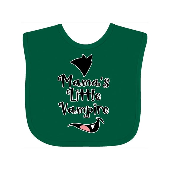 Inktastic Halloween Mama's Little Vampire Boys or Girls Baby Bib