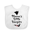 thumbnail image 1 of Inktastic Halloween Mama's Little Vampire Boys or Girls Baby Bib, 1 of 4