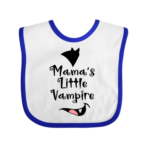 Inktastic Halloween Mama's Little Vampire Boys or Girls Baby Bib