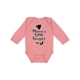 thumbnail image 1 of Inktastic Halloween Mama's Little Vampire Boys or Girls Long Sleeve Baby Bodysuit, 1 of 5