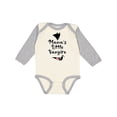 thumbnail image 1 of Inktastic Halloween Mama's Little Vampire Boys or Girls Long Sleeve Baby Bodysuit, 1 of 5
