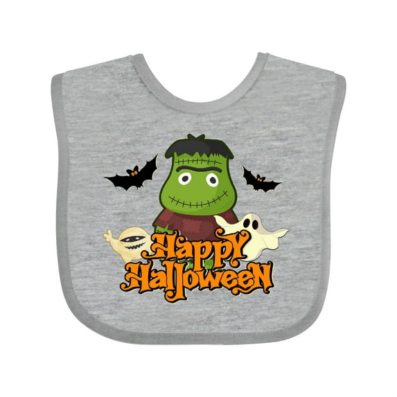 Inktastic Halloween Monster Boys or Girls Baby Bib