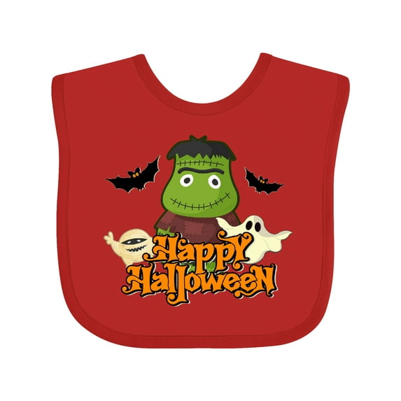 Inktastic Halloween Monster Boys or Girls Baby Bib