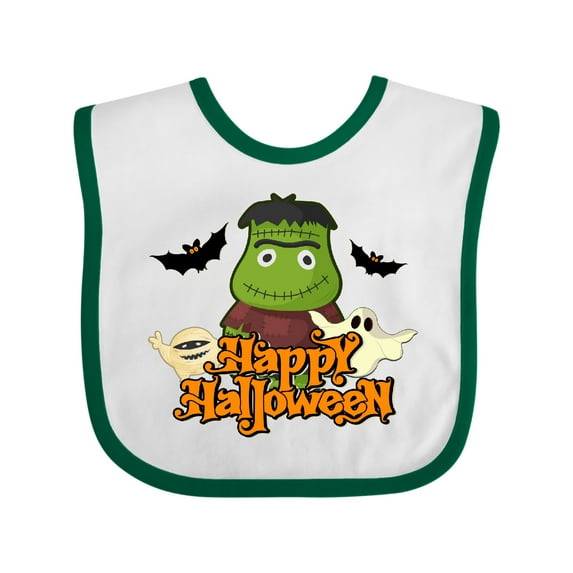 Inktastic Halloween Monster Boys or Girls Baby Bib