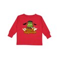thumbnail image 1 of Inktastic Halloween Monster Boys or Girls Long Sleeve Toddler T-Shirt, 1 of 5