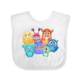 thumbnail image 1 of Inktastic Halloween Monsters Boys or Girls Baby Bib, 1 of 4