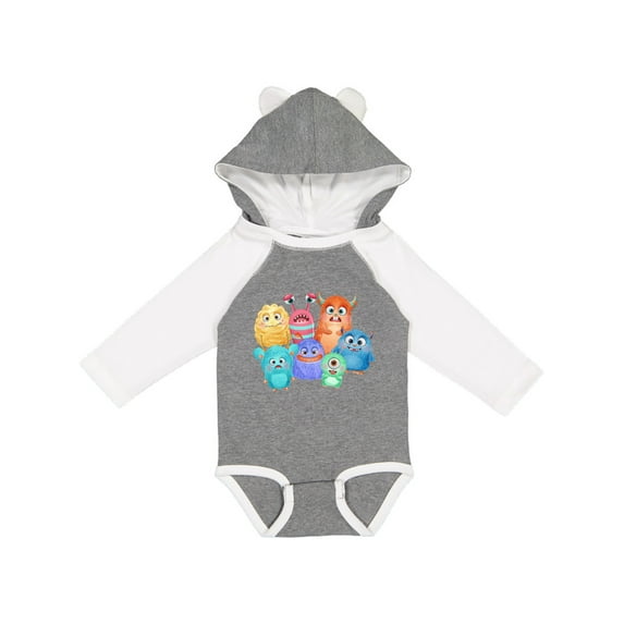 Inktastic Halloween Monsters Boys or Girls Long Sleeve Baby Bodysuit