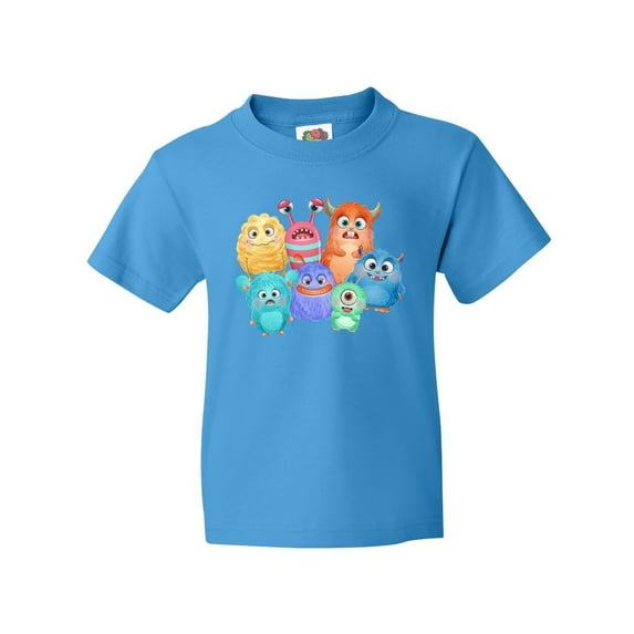 Inktastic Halloween Monsters Youth T-Shirt