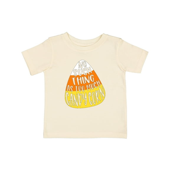 Inktastic Halloween No Such Thing As Too Much Candy Corn Boys or Girls Baby T-Shirt