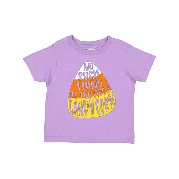 Inktastic Halloween No Such Thing As Too Much Candy Corn Boys or Girls Toddler T-Shirt