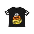 thumbnail image 1 of Inktastic Halloween No Such Thing As Too Much Candy Corn Boys or Girls Toddler T-Shirt, 1 of 5