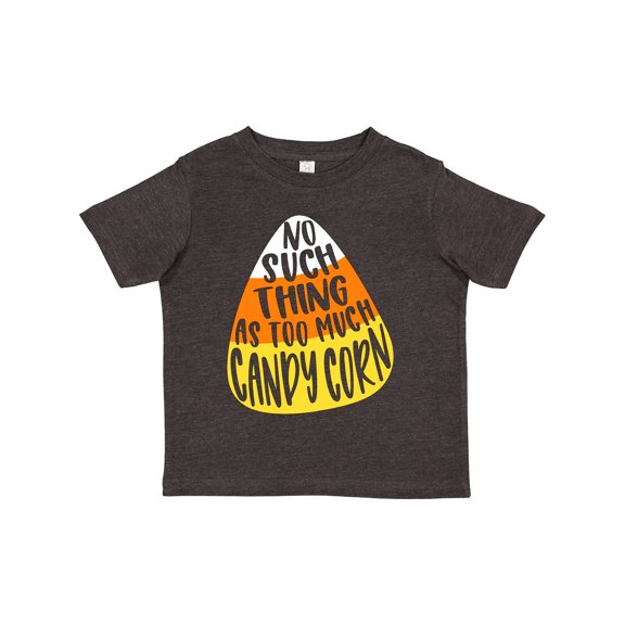 Inktastic Halloween No Such Thing As Too Much Candy Corn Boys or Girls Toddler T-Shirt