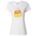 thumbnail image 1 of Inktastic Halloween No Such Thing As Too Much Candy Corn Women's T-Shirt, 1 of 5