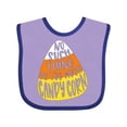 thumbnail image 1 of Inktastic Halloween No Such Thing as Too Much Candy Corn Boys or Girls Baby Bib, 1 of 4