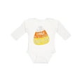 thumbnail image 1 of Inktastic Halloween No Such Thing as Too Much Candy Corn Boys or Girls Long Sleeve Baby Bodysuit, 1 of 5