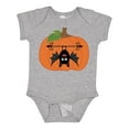 thumbnail image 1 of Inktastic Halloween Pumpkin Funny Bat Boys or Girls Baby Bodysuit, 1 of 5