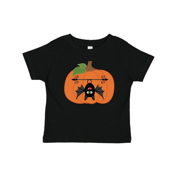 Inktastic Halloween Pumpkin Funny Bat Boys or Girls Baby T-Shirt