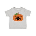thumbnail image 1 of Inktastic Halloween Pumpkin Funny Bat Boys or Girls Baby T-Shirt, 1 of 5