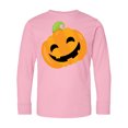 thumbnail image 1 of Inktastic Halloween Pumpkin Long Sleeve Youth T-Shirt, 1 of 5