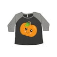 thumbnail image 1 of Inktastic Halloween Pumpkin, Smiling Pumpkin, Trick or Treat Women's Plus Size T-Shirt, 1 of 5