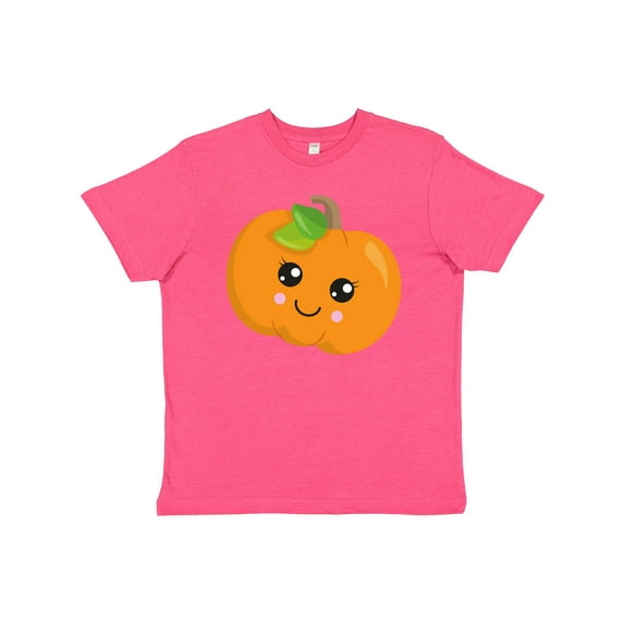 Inktastic Halloween Pumpkin, Smiling Pumpkin, Trick or Treat Youth T-Shirt