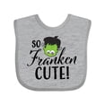 thumbnail image 1 of Inktastic Halloween So Franken Cute Boys or Girls Baby Bib, 1 of 4