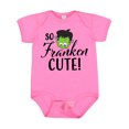 thumbnail image 1 of Inktastic Halloween So Franken Cute Boys or Girls Baby Bodysuit, 1 of 5