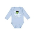thumbnail image 1 of Inktastic Halloween So Franken Cute Boys or Girls Long Sleeve Baby Bodysuit, 1 of 5