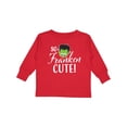 thumbnail image 1 of Inktastic Halloween So Franken Cute Boys or Girls Long Sleeve Toddler T-Shirt, 1 of 5