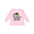 thumbnail image 1 of Inktastic Halloween So Franken Cute Boys or Girls Long Sleeve Toddler T-Shirt, 1 of 5
